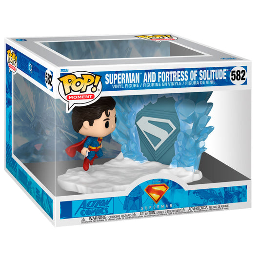 * PRÉ-RESERVA * Funko POP! Moment DC Heroes Superman Superman and Fortress of Solitude #582