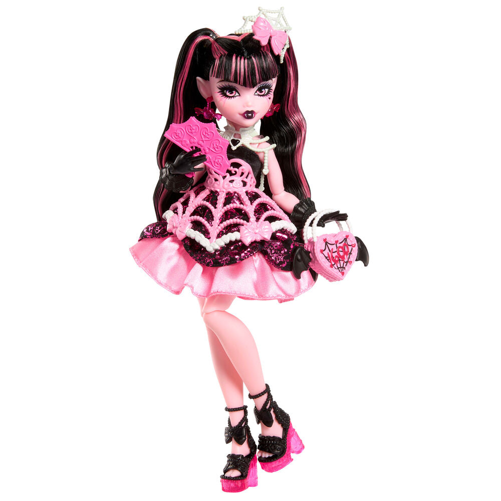 Mattel Boneca Draculaura Scary Sweet Birthday 1600 Monster High