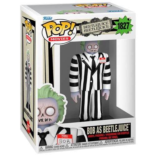 * PRÉ-RESERVA * Funko POP! Movies Beetlejuice Bob as Beetlejuice #1827