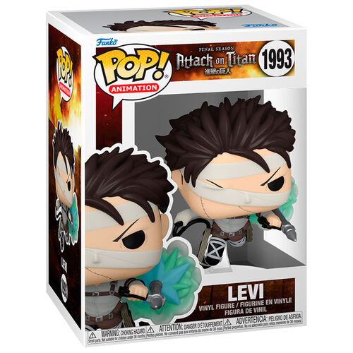 * PRÉ-RESERVA * Funko POP! Animation Attack On Titan Final Season Levi #1993