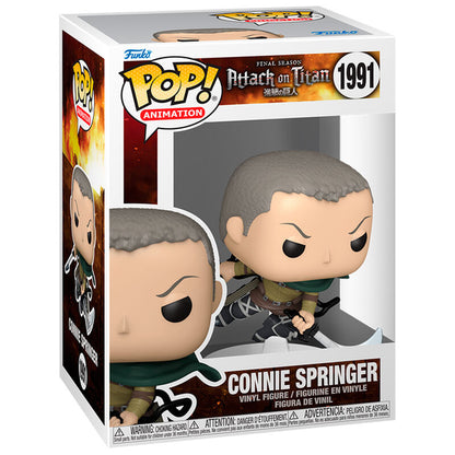 * PRÉ-RESERVA * Funko POP! Animation Attack On Titan Final Season Connie Springer #1991