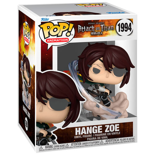 * PRÉ-RESERVA * Funko POP! Premium Animation Attack On Titan Final Season Hange Zoe #1994