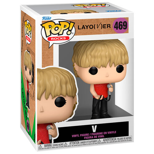 * PRÉ-RESERVA * Funko POP! Rocks BTS Layo(v)er V #469