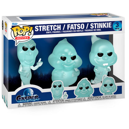 * RESERVA * Funko POP! Películas: Casper Stretch / Fatso / Stinkie (Paquete de 3)