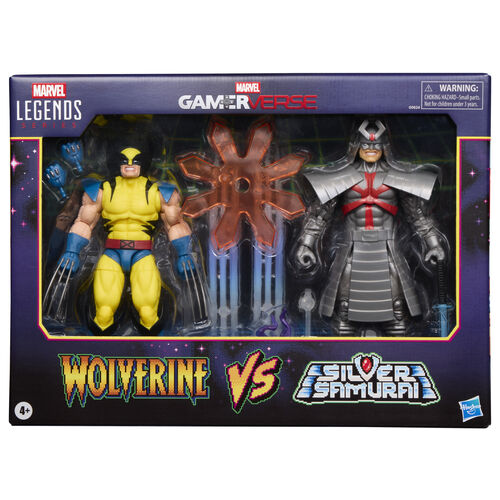 Hasbro Blister 2 figuras Wolverine & Silver Samurai Gameverse Marvel Legends 15cm