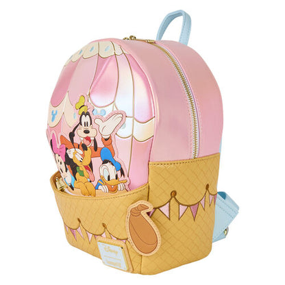 Loungefly Disney Mickey &amp; Friends Shape Hot Air Balloon Backpack 26cm