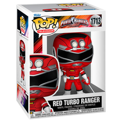 Figura Funko POP! de Power Rangers Turbo Rojo #1713