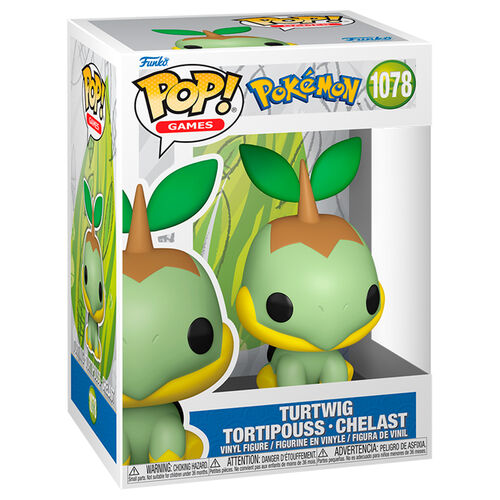 * RESERVA * Funko POP! Pokémon Games Turtwig #1078