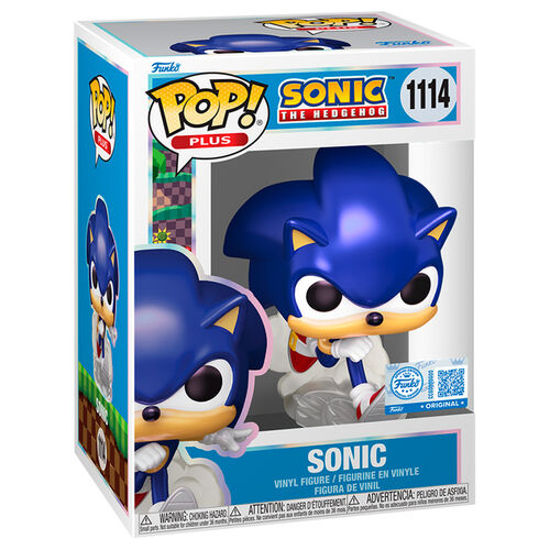 Funko POP! Games Sonic The Hedgehog Sonic #1114 Pearlescent Exclusive