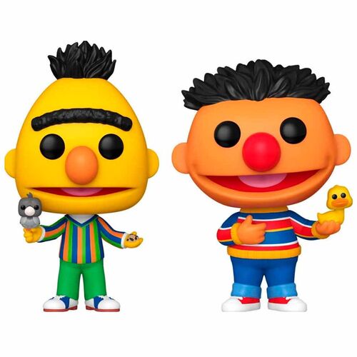 Pack 2 exclusivo de Bert y Bernie de Barrio Sésamo