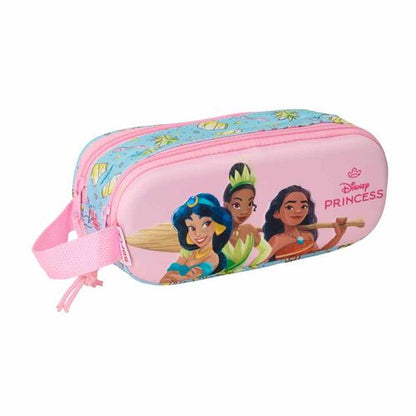 Safta Estojo Porta-tudo 3D Princesas Disney duplo