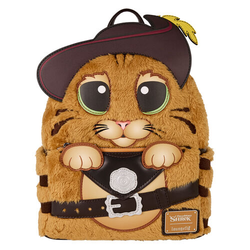 Loungefly Shrek Puss in Boots backpack plush 26cm