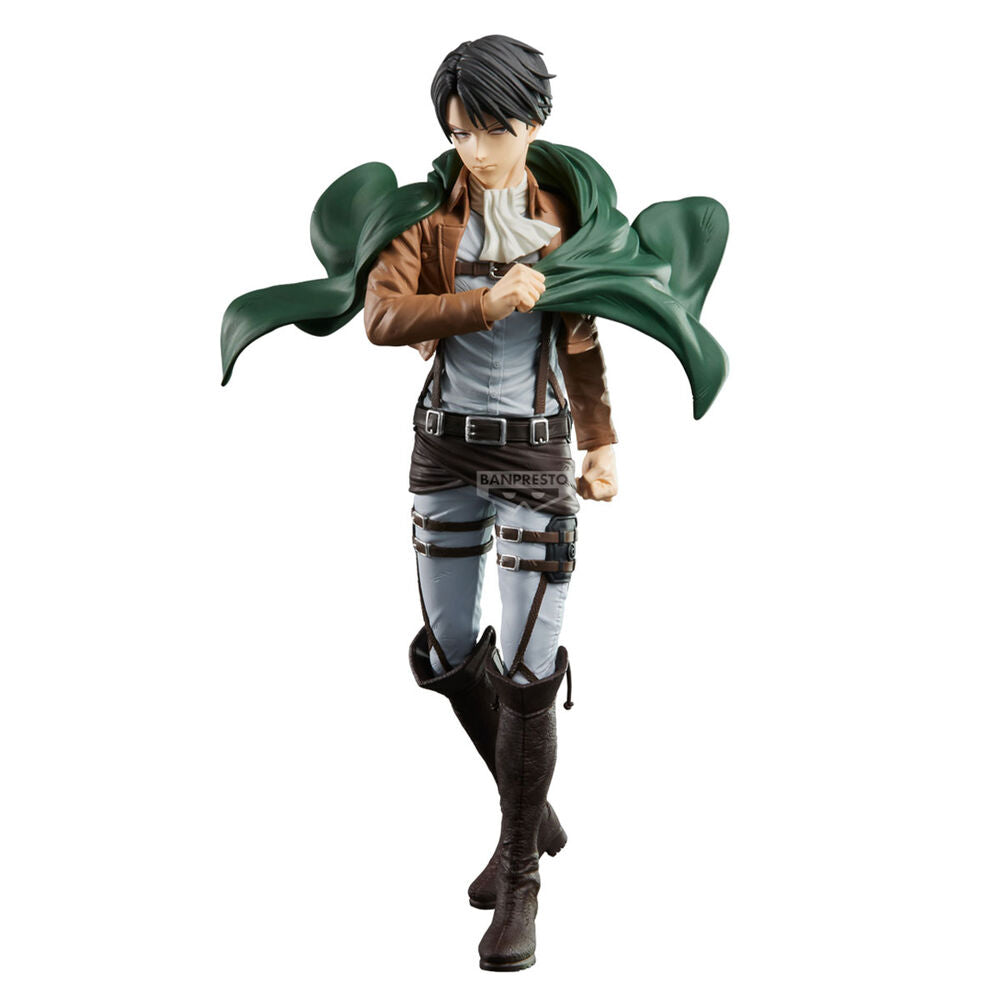 Banpresto Figura Attack on Titan Levi Grandista 27cm