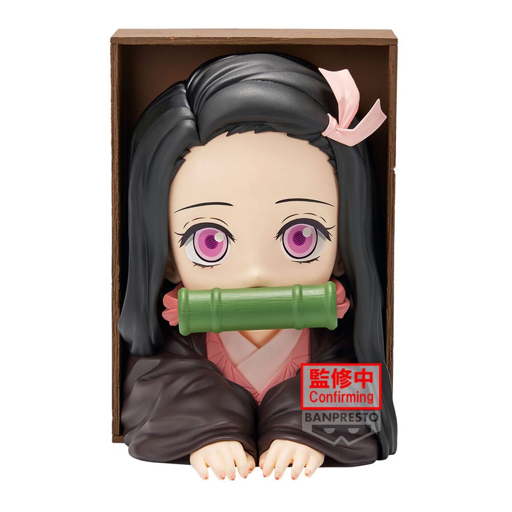 Banpresto Figura Nezuko Kamado Hyokofig Demon Slayer Kimetsu no Yaiba 16cm