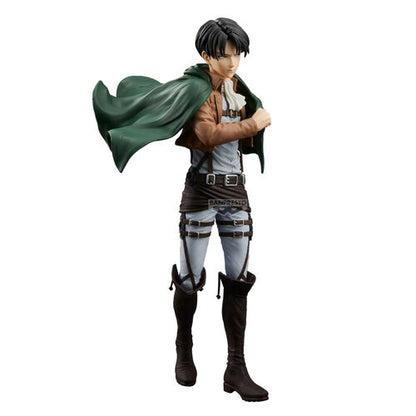 Banpresto Figura Attack on Titan Levi Grandista 27cm