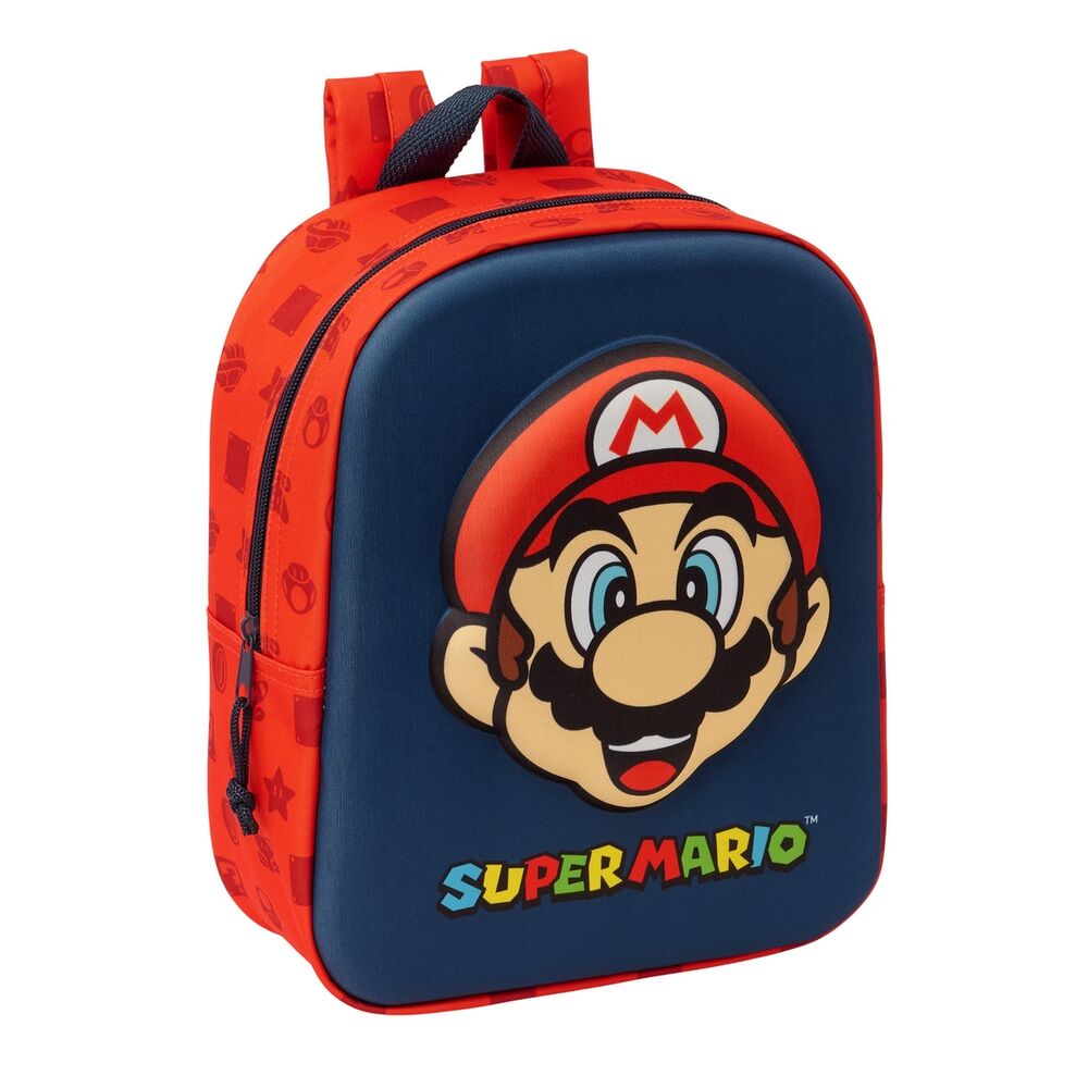 Safta Mochila 3D Super Mario Bros 27cm