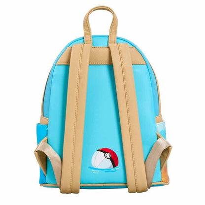 Mochila Loungefly Pokémon Pool Party de 26 cm