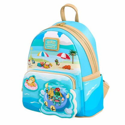 Mochila Loungefly Pokémon Pool Party de 26 cm