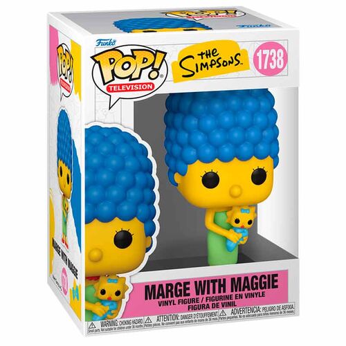 * PRE-ORDEN * Funko POP! Televisión Los Simpsons Marge con Maggie # 1738