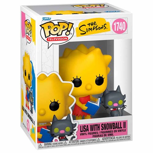 * PRE-ORDEN * Funko POP! Televisión Los Simpsons Lisa con Bola de Nieve II #1740