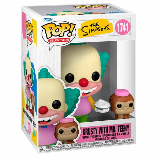 * PRE-ORDEN * Funko POP! Televisión Los Simpsons Krusty con Mr. Teeny #1741