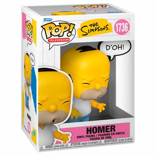 * PRE-ORDEN * Funko POP! Televisión Los Simpsons Homer (D'Oh!) #1736