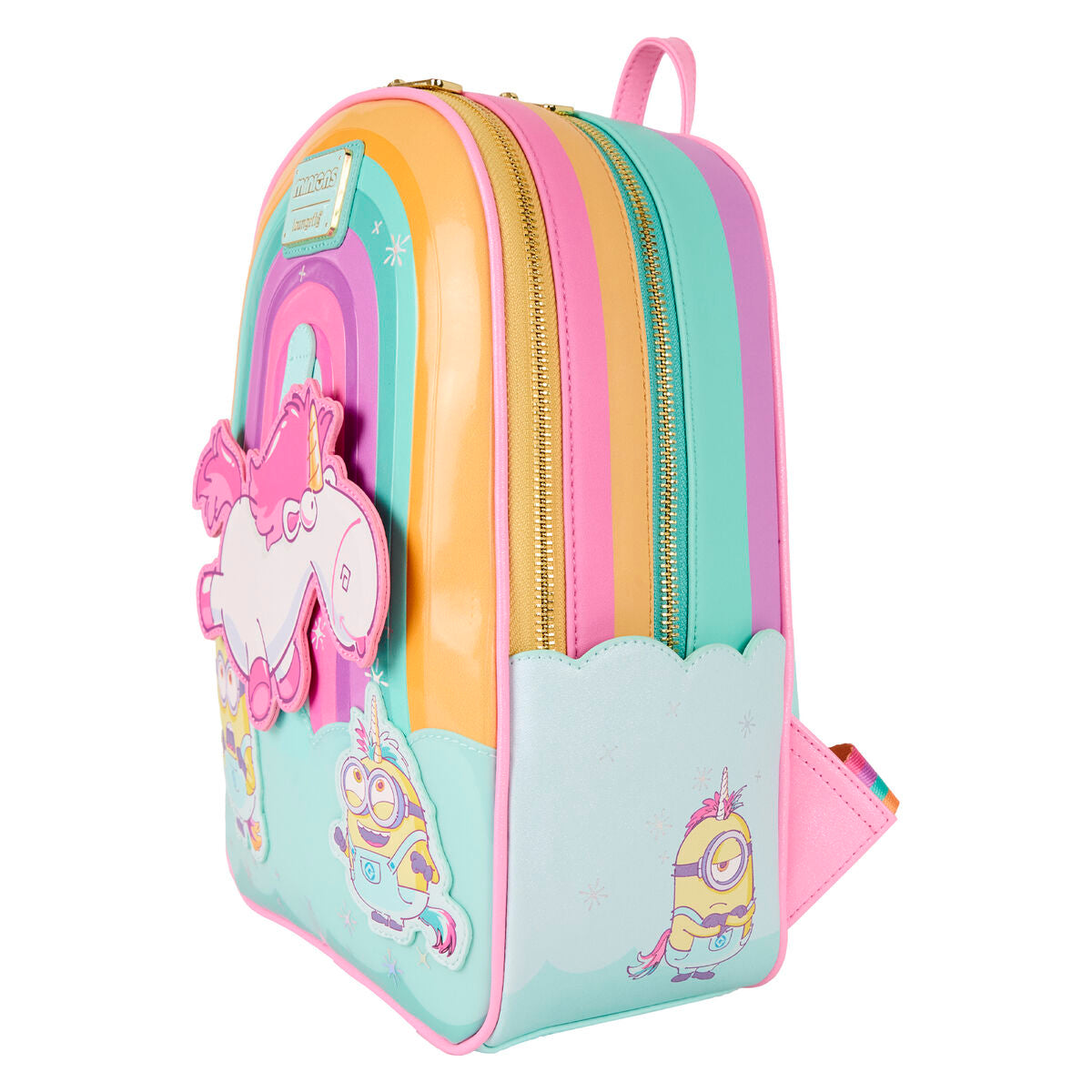 Mochila de unicornio esponjoso Minions de Loungefly (30 cm)