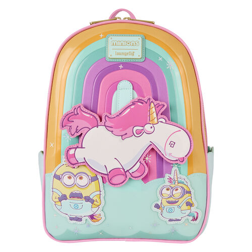 Mochila de unicornio esponjoso Minions de Loungefly (30 cm)
