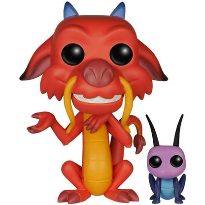 Figuras Funko POP! Disney Mulán, Mushu y Cricket n.° 167