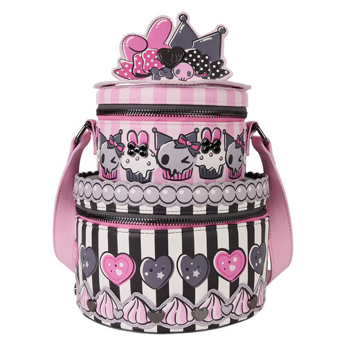 Loungefly Mala de Ombro Sanrio My Melody and Kuromi