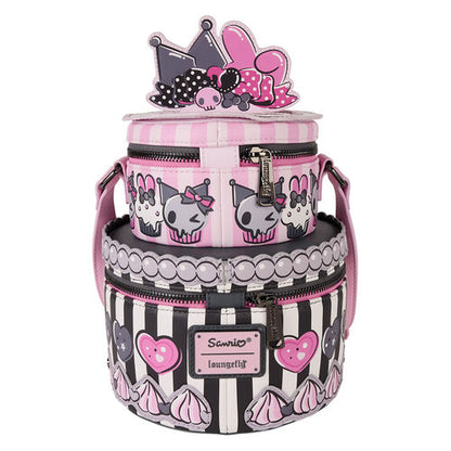 Loungefly Mala de Ombro Sanrio My Melody and Kuromi