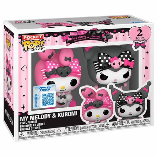 Funko Pocket POP! My Melody & Kuromi Exclusive Pack 2