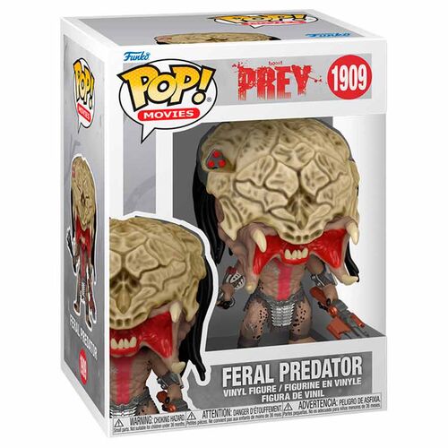 * PRÉ-RESERVA * Funko POP! Movies Prey Feral Predator #1909
