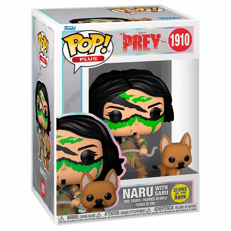 * PRÉ-RESERVA * Funko POP! Plus Movies Prey Naru with Sarii #1910 GITD