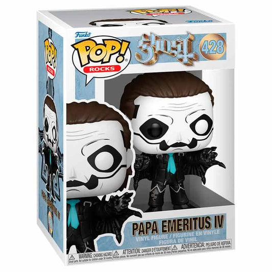 *RESERVA ANTICIPADA* Funko POP! Rocks Ghost Papa Emeritus IV (Murciélago) #428