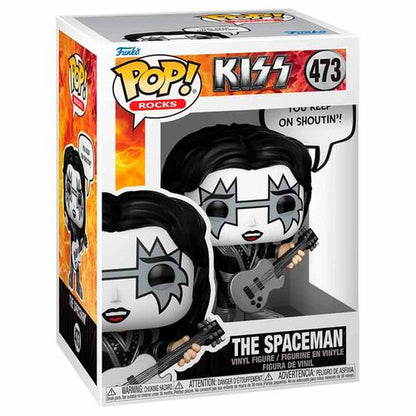 *RESERVA ANTICIPADA* Funko POP! Rocks Kiss The Spaceman (¡Sigue gritando!) #473