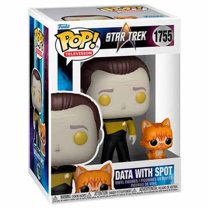 * RESERVA * Funko POP! Television Star Trek Data con el anuncio n.° 1755