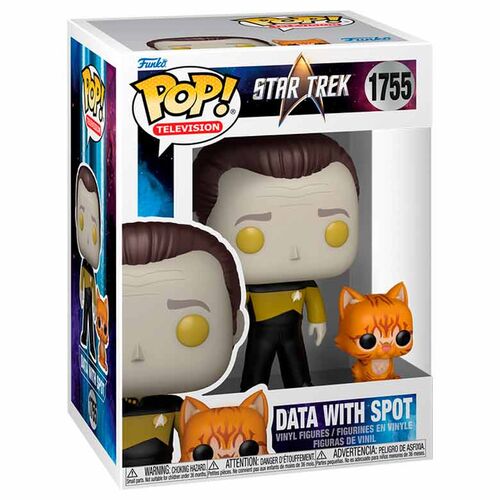 * RESERVA * Funko POP! Television Star Trek Data con el anuncio n.° 1755