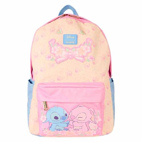 Loungefly Disney Stitch Backpack - Stitch &amp; Angel nylon 43cm