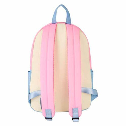 Loungefly Mochila Disney Stitch - Stitch & Angel nylon 43cm