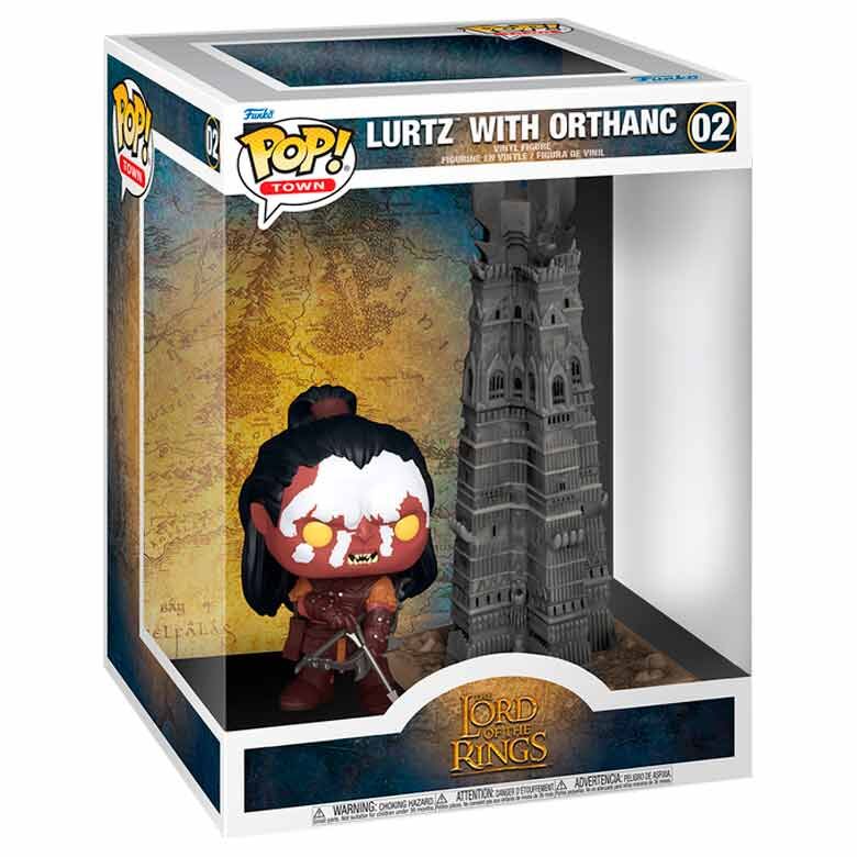 * RESERVA * Funko POP! Town Movies El Señor de los Anillos Lurtz con Orthanc #02