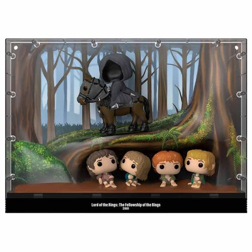 * RESERVA * Funko POP! Moment Deluxe Movies El Señor de los Anillos La Comunidad del Anillo - Espectro del Anillo / Frodo / Pippin / Samwise / Merry #09