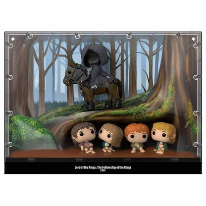 * RESERVA * Funko POP! Moment Deluxe Movies El Señor de los Anillos La Comunidad del Anillo - Espectro del Anillo / Frodo / Pippin / Samwise / Merry #09