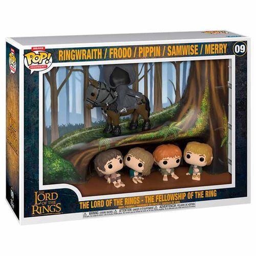 * RESERVA * Funko POP! Moment Deluxe Movies El Señor de los Anillos La Comunidad del Anillo - Espectro del Anillo / Frodo / Pippin / Samwise / Merry #09