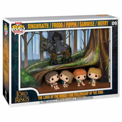 * RESERVA * Funko POP! Moment Deluxe Movies El Señor de los Anillos La Comunidad del Anillo - Espectro del Anillo / Frodo / Pippin / Samwise / Merry #09