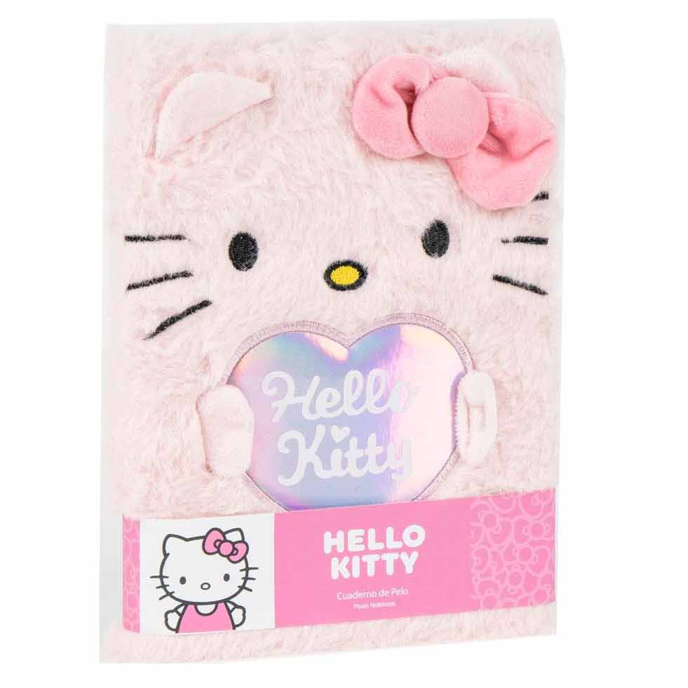 Cerdá Cuaderno peluche Hello Kitty