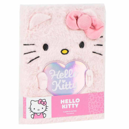 Cerdá Cuaderno peluche Hello Kitty