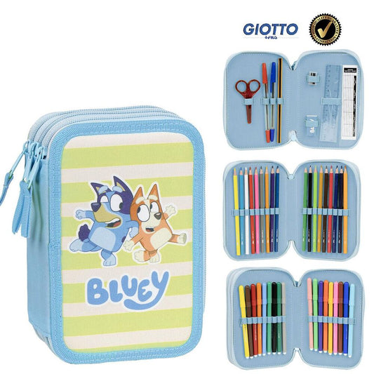 Cerdá Estojo completo Bluey triple