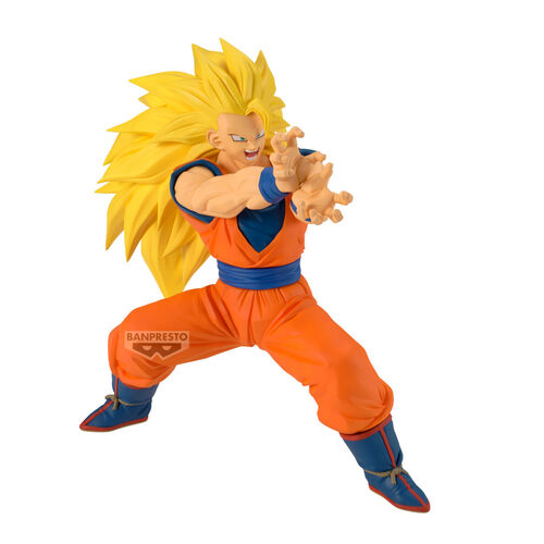 Banpresto Figura Dragon Ball Z Match Makers Super Saiyan 3 Son Goku vs Majin Buu Pure 16cm