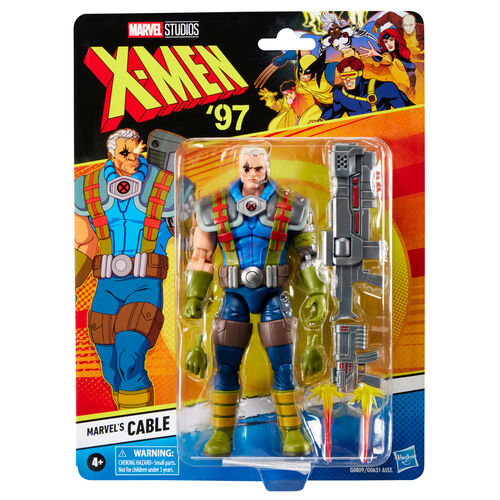 Figura Marvel's Cable X-Men '97 Marvel Legends Series de 15 cm de Hasbro